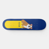 English Bulldog Graphic Personalized Persoonlijk Skateboard (Horizontaal)