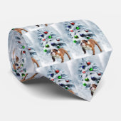 English Bulldog kerstcadeaus Stropdas (Opgerold)