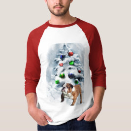 English Bulldog kerstcadeaus T-shirt