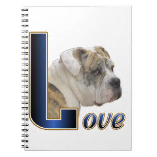 English Bulldog Love Notitieboek