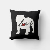 English Bulldog Loveq Kussen (Voorkant)