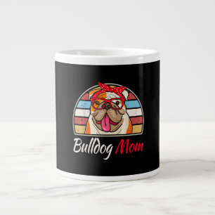 English Bulldog Lover Gifts Bulldog mama Grote Koffiekop