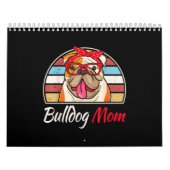 English Bulldog Lover Gifts Bulldog mama Kalender (Hoes)