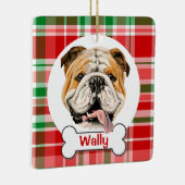 English Bulldog Ornament (Rechts)