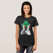 English Bulldog St Patrick s Day  for Bulldog T-shirt (Voorkant volledig)
