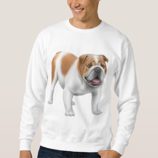 English Bulldog Sweatshirt (Voorkant)