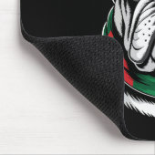 English Bulldog Xmas Santa Hat F Christmas Costume Muismat (Hoek)