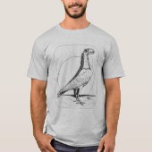 English Carrier Pigeon 1978 T-shirt (Voorkant)