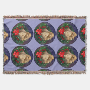 English Cocker Spaniel Christmas Deken