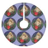 English Cocker Spaniel Christmas Kerstboom Rok (Voorkant)