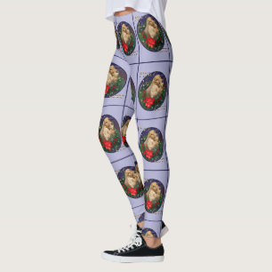 English Cocker Spaniel Christmas Leggings