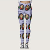 English Cocker Spaniel Christmas Leggings (Voorkant)