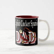English Cocker Spaniel DAD Gifts