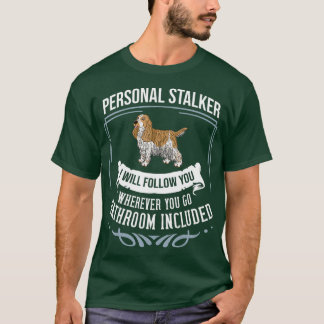English Cocker Spaniel Dog Puppies Owner Lover T-shirt