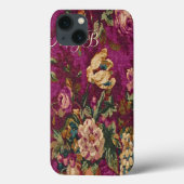 English Country Monogram Case-Mate iPhone Case (Achterkant)