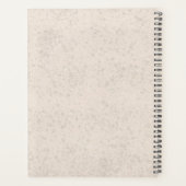 English Cream Labrador Retriever Lab Aangepaste te Planner (Achterkant)