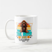 English Er Spaniel Lover Funny Er Spaniel Retro  Koffiemok (Links)