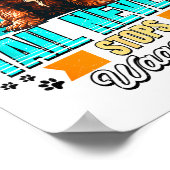 English Er Spaniel Lover Funny Er Spaniel Retro  Poster (Hoek)