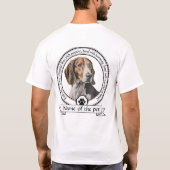 English Foxhound Credo T-shirt (Achterkant)