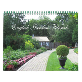 English Garden Florals Calendar Kalender