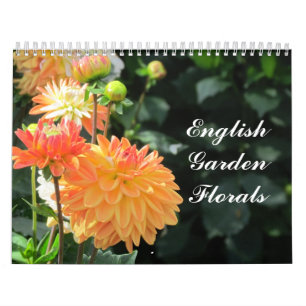 English Garden Florals Calendar Kalender