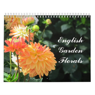 English Garden Florals Calendar Kalender