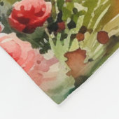 English Garden Landscape Fleece Deken (Hoek)