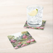 English Garden Landscape Kartonnen Onderzetters (Insitu)