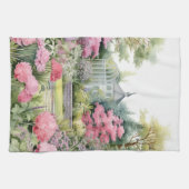 English Garden Landscape Theedoek (Horizontaal)