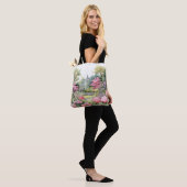English Garden Landscape Tote Bag (Op model)