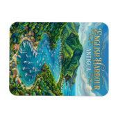 English Harbour Antigua en Barbuda Magneet (Horizontaal)