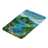 English Harbour Antigua en Barbuda Magneet (Linkerzijde)