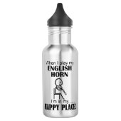 English Horn Happy Place Waterfles (Links)