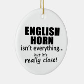 English Horn is niet alles Keramisch Ornament (Rechts)