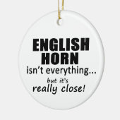 English Horn is niet alles Keramisch Ornament (Links)
