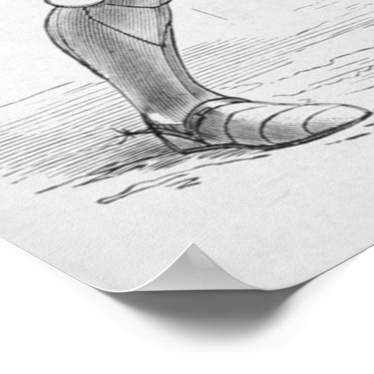 English Knight Poster (Hoek)