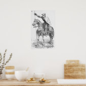 English Knight Poster (Keuken)