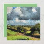 English Landscape Feestdagenkaart (Voorkant / Achterkant)