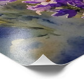 English Lavender Landscape Foto Afdruk (Hoek)