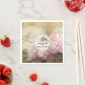 English Manor House Hydrangea Bruidsreceptie Servet (Insitu)