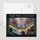 English Market, Cork, Ierland Briefkaart (Voorkant / Achterkant)