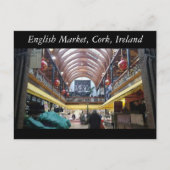 English Market, Cork, Ierland Briefkaart (Voorkant)