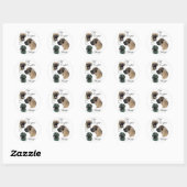 English Mastiff Art Gifts Ronde Sticker (Vel)