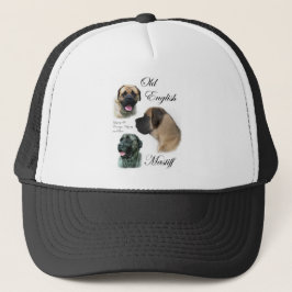 English Mastiff Art Gifts Trucker Pet