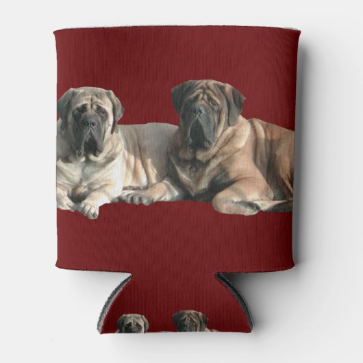 English Mastiff Freunde Blikjeskoeler (Voorkant)