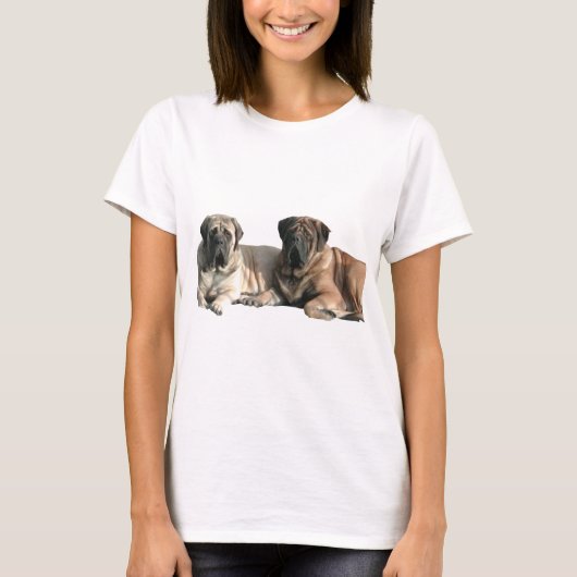 English Mastiff Freunde T-shirt (Voorkant)