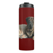 English Mastiff Freunde Thermosbeker (Voorkant)