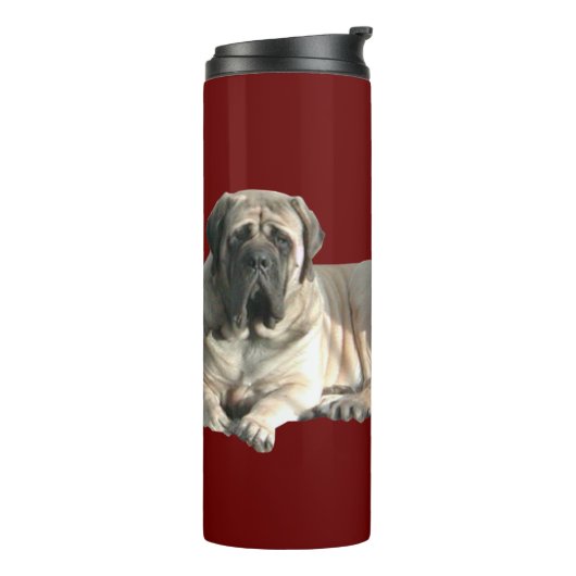 English Mastiff Freunde Thermosbeker (Gedraaid links)