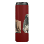 English Mastiff Freunde Thermosbeker (Achterkant)