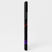 English Mastiff Neon englische Dogge iPhone Hoesje (Rechterkant)